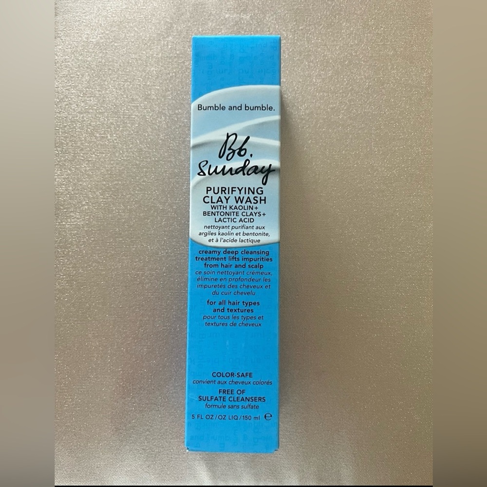 Bumble and bumble Sunday purifying clay wash 5 FL OZ/150ml